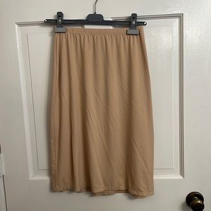 Cosabella Half Slip in Beige size Large